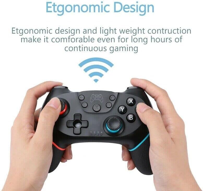 Lyyes Switch Controller, Wireless Pro Controller Joystick Compatible with Switch/Lite/Switch 2, 2 Pack
