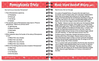Brain Games - 50 States 100 Puzzles: Explore the USA in Word Searches, Cryptograms, Dot-To-Dots, Anagrams, Trivia, and More!