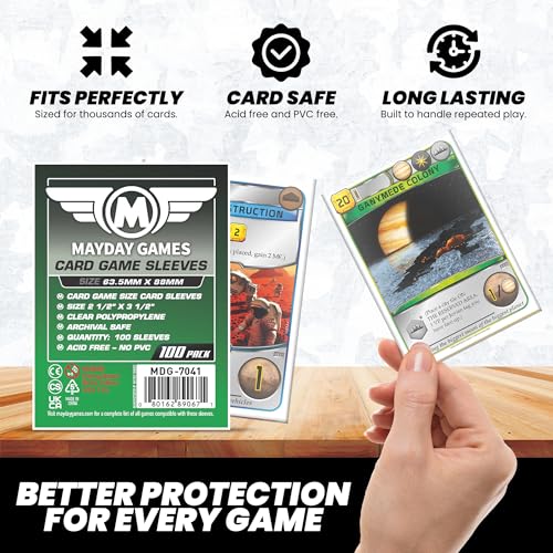 Mayday Games Dead of Winter Game Accessory- Standard Card Sleeve Bundle - size: Standard, style: Dead of Winter