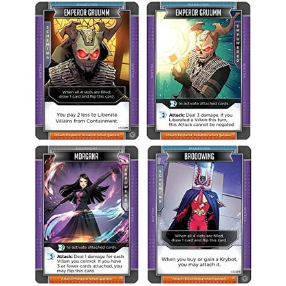 Renegade Game Studios Power Rangers Deck-Building Game S.P.D. Expansion | Stackable card strategy for 2-4 players. Galactic police theme with B-Squad and unique villain attachment mechanics