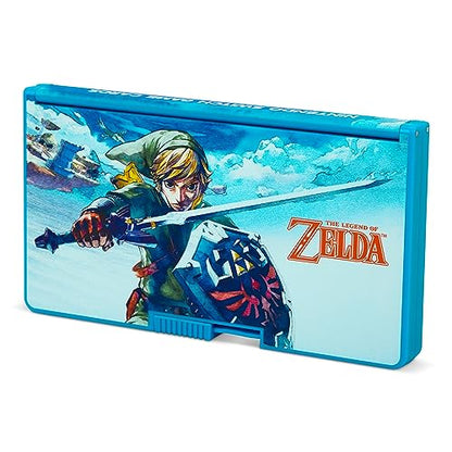 PowerA Game Card Case XL for Nintendo Switch / Switch 2 / Switch Lite / OLED Model - Master Sword Defense - color: Master Sword Defense