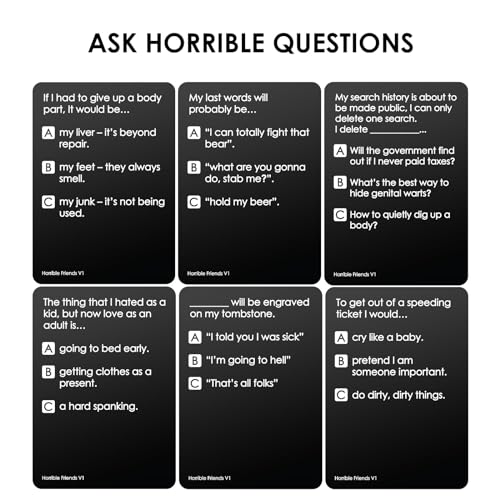 A Party Game for You and Your Awful Friends
