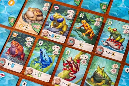 Capstone Games Pondscape - Strategy Card Game for Adults & Teens - 2 Player or More - Asymmetrical, Mystery, Role-Based & Thematic Card Game for Game Night & Family Fun