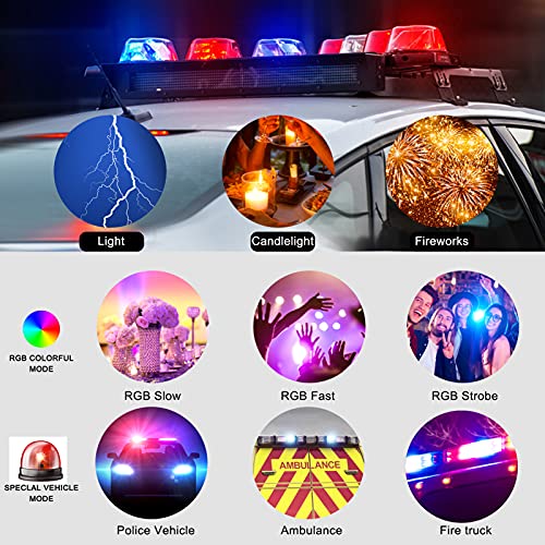 2 Packs RGB LED Video Light with Tripod Stand/White Filters