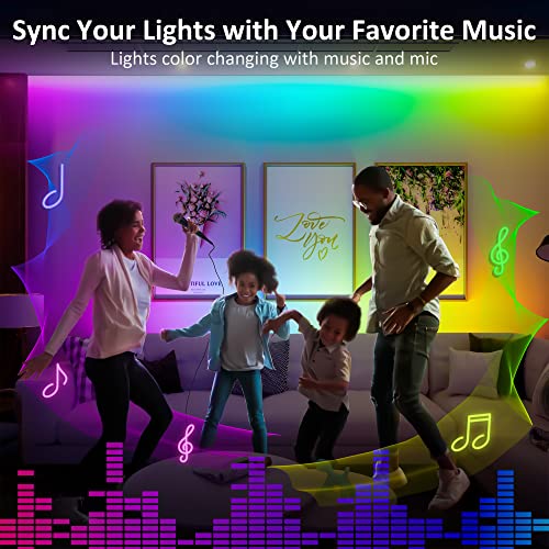 Benreom 3 Pcs RGB Under Cabinet Lights Kit, Smart App and Remote Control Under Cabinet Lighting, Dimmable Under Counter Lights for Kitchen, Plug in LED Lights Bar for Cabinet, Counter, Workbench, Desk - size: 3 Pack