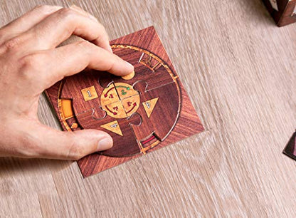 Escape Room: Puzzle Adventures - Secret of The Scientist Jigsaw Puzzle & Escape Room Board | 1-2 Players - Games for Family Game Night | for Kids and Adults Ages 16+ | English Version - style: The Secret of the Scientist