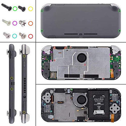 eXtremeRate Chameleon Purple Blue Glossy DIY Replacement Shell for Nintendo Switch Lite, NSL Handheld Controller Housing w/Screen Protector, Custom Case Cover for Nintendo Switch Lite - color: Chameleon Purple Blue