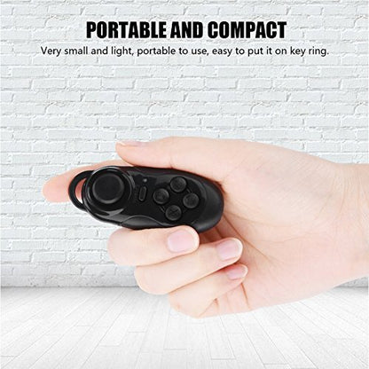 FOSA Bluetooth Game Controller, Mini Portable Wireless Remote Gamepad Joystick for Mobile Phones Tablets Computers TV Plastic 73x31x13mm