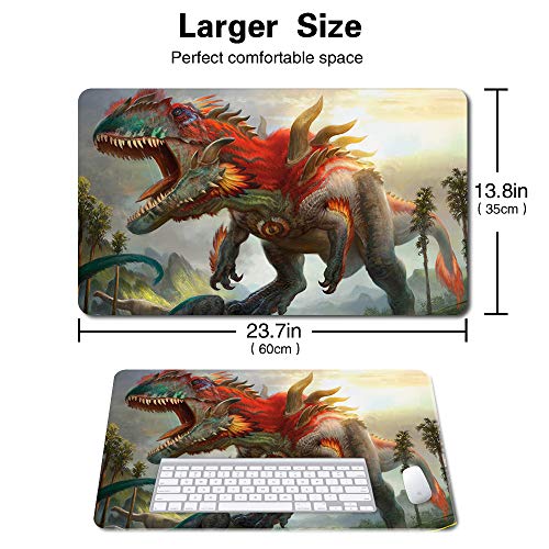 Board Game MTG Playmat Games Size 60X35 cm CCG Compatible for MTG CCG RPG Trading Card Game (Gishath, Sun's Avatar) - color: Gishath, Sun's Avatar