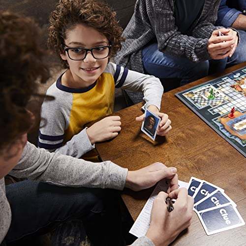 Clue Board Game for Ages 8 and Up, Reimagined Clue Game for 2-6 Players, Mystery, Detective, Family Games for Kids and Adults