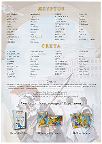 Rio Grande Games Concordia - Aegyptus & Creta