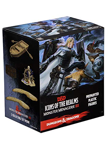 WizKids Dungeons and Dragons: Icons of The Realms: Monster Menagerie 3 - Pre Painted Plastic Figures Booster Box - size: Small, style: Standard Booster