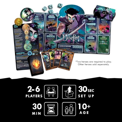 Dice Throne Box Game - Strategic Dice & Card Battler (Duelist) - style: Duelist