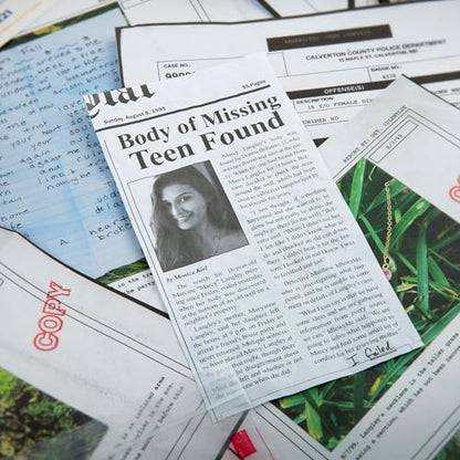 Hunt A Killer: Cold Case: Girl in The Well, an Immersive True Crime Experience, for Fans of Criminal Minds and Forensic Files, Includes 45-90 Minutes of Explicit Content, for Ages 14 and Up - style: Girl in the Well