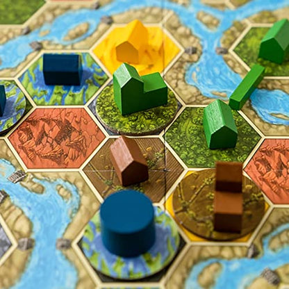 Terra Mystica Board Game - Strategy Game of Terraforming & Control, Fantasy Game for Kids & Adults, Ages 12+, 2-5 Players, 60-150 Minute Playtime, Made by Z-Man Games - style: Terra Mystica
