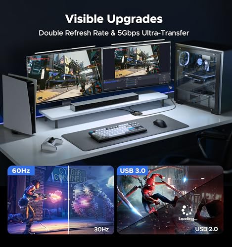 ByteWave USB 3.0 HDMI Video Capture Card, 4K Passthrough, HD 1080P60 Output | Metalshell, Plug & Play, HDMI to USB C Audio Video Game Capture Device for Streaming, Cam Link for Switch2/PS5/Xbox/PC/OBS