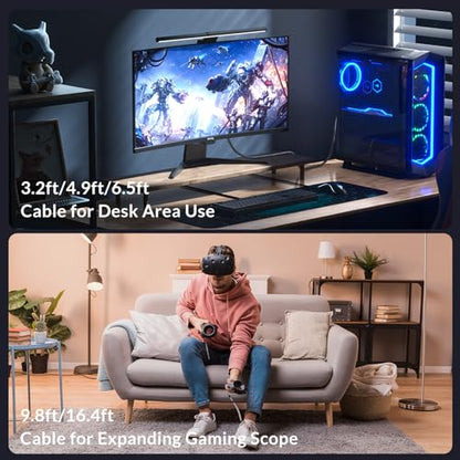 HDMI Cable [Ultra High Speed HDMI HDMI 2.1 Cable 8K@60Hz | 4K@120Hz, 6.5ft Durable Braided Short HDMI Cord for Gaming Xbox, PS 4/5, Steam Deck, etc -Bandwidth Capability 48Gbps - size: 8K | 6.5ft