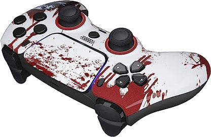 Custom Controllerzz Custom Wireless Controller Compatible with PS5 - Multiple Designs Available (PS5 Bloody Zombie) - color: PS5 Bloody Zombie