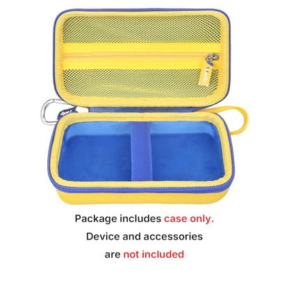 worfty Case for Retroid Pocket Classic/ Retroid Pocket Flip 2 Retro Game Console - Hard Travel Protective Carrying Storage Bag (Blue&Yellow) - color: Blue&Yellow