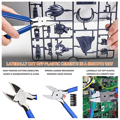 HIJIRH 108Pcs Model Tool Kit Modeler Basic Tool Craft Tool Set Hobby Tools | Modeler Basic Tools Craft Set Hobby Building Tools Kit for Gundam Tool Kit Assembling Miniatures Mecha Car Model Building