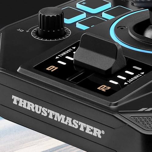 Thrustmaster Sol-R5 Modular Flight Base, with Detachable Grip - PC | 23 programable buttons, X/Y 16-bit Hall-Effect, built-in mini throttle, 3 extra axes, RGB LEDs, fits Thrustmaster grips - style: Sol-R5 Base