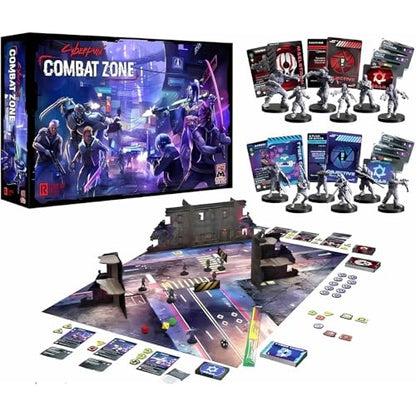 Monster Fight Club Cyberpunk Red Board Game: Combat Zone Core Game - style: Core Set