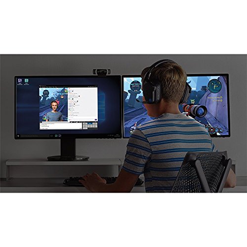 Logitech 1080p Pro Stream Webcam for HD Video Streaming and Recording at 1080p 30FPS (Renewed)