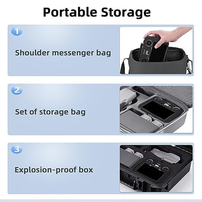 BRDRC Air 3S Silicone Cover Case Sleeve for DJI RC 2,Protective Cover Compatible with DJI Neo Mini 4 Pro Air 3 Flip Fly More Combo Controller Accessories (Black)