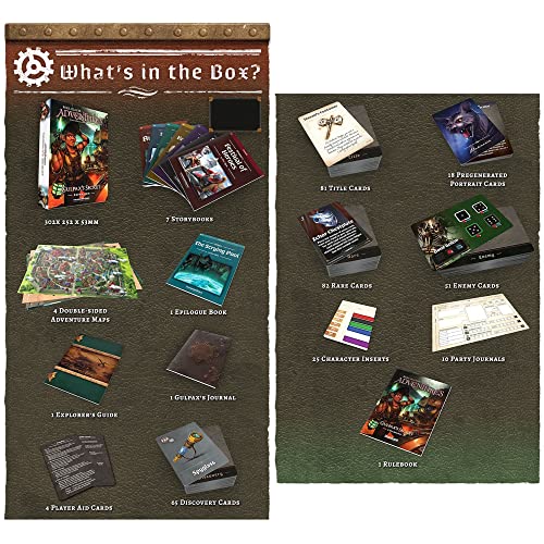 Roll Player Adventures: Gulpax's Secret Expansion | an exciting new Full Campaign | Explore new Locations, Battle new Foes! | Age 14+, 1-4 Players, 90-150 Min by Thunderworks Games - style: Gulpax's Secret