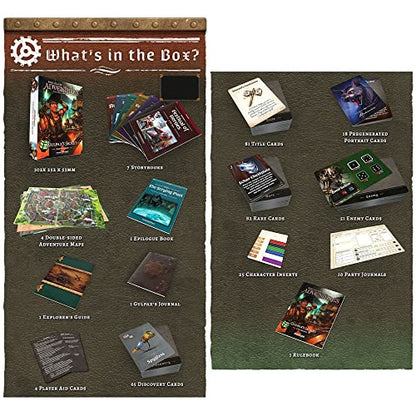 Roll Player Adventures: Gulpax's Secret Expansion | an exciting new Full Campaign | Explore new Locations, Battle new Foes! | Age 14+, 1-4 Players, 90-150 Min by Thunderworks Games - style: Gulpax's Secret