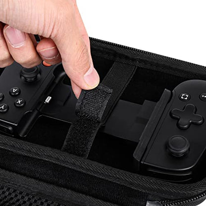 khanka Case for Backbone Pro/Backbone One iOS Mobile Gaming Controller,Carrying Case Compatible with Backbone Pro/One iOS Mobile Gaming Gamepad/Controller - color: Black