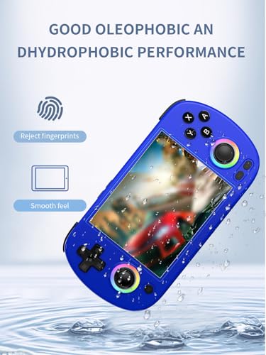 [2 Park] Screen Protector for RG40XX H 4.0 Inch Handheld Game Consoles Tempered Glass Film, Screen Protector for Anbernic RG40XX H Handheld Gaming Anti-Scratch & Sensitive & 9H Hardness