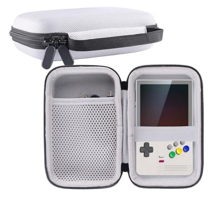 Hard Carrying Case Compatible with Retroid Pocket Classic/Retroid Pocket Flip 2/ Flip Retro Game Handheld Console (Grey) - color: Grey