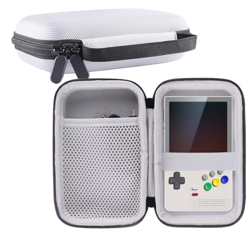 Hard Carrying Case Compatible with Retroid Pocket Classic/Retroid Pocket Flip 2/ Flip Retro Game Handheld Console (Grey) - color: Grey