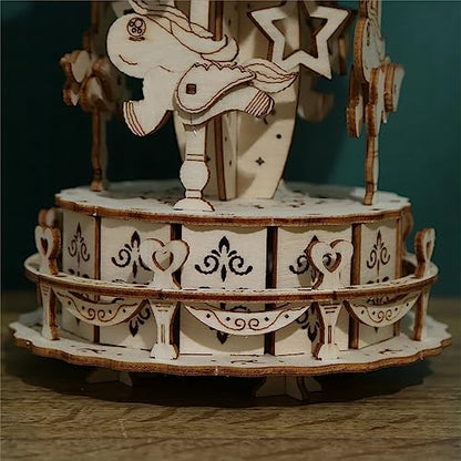 3D Wooden Puzzles Trojan Model Kits, Brainteaser and Puzzle for Christmas/Birthday,Gifts for Adults and Teens to Build Combination - style: Trojan