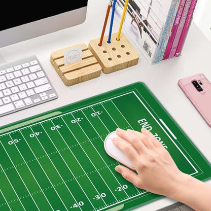 Desk Mat, Large Desk Pad Large Mouse Pad Cute Desk Accessories Home Office Essentials XL Desk Mat Desk Pad Mat for Keyboard Mouse Desk Pads On Top of Desks Computer American Football Field - color: American Football Field