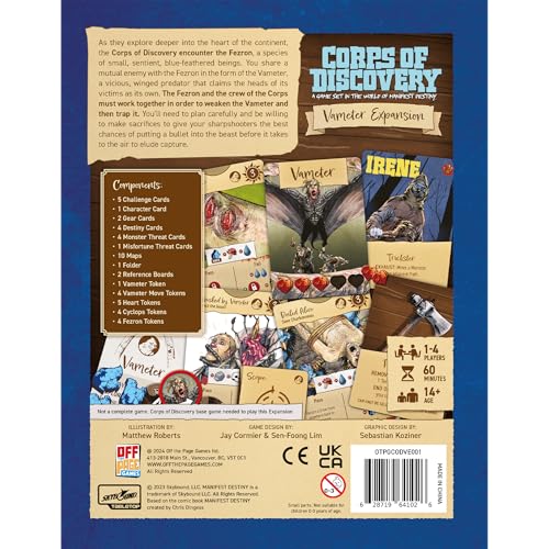 Corps of Discovery: Vameter Expansion – Flying Horror Encounter for the Cooperative Adventure Game | 1–4 Players - style: Vameter Expansion