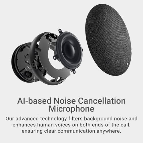 Dell Pro Plus Speaker, SL525, USB‑C & Bluetooth 5.3, AI Noise Cancellation | Full Duplex Audio, Digital Signal Processing, Echo Cancellation, Microsoft Teams Controls - style: SL525
