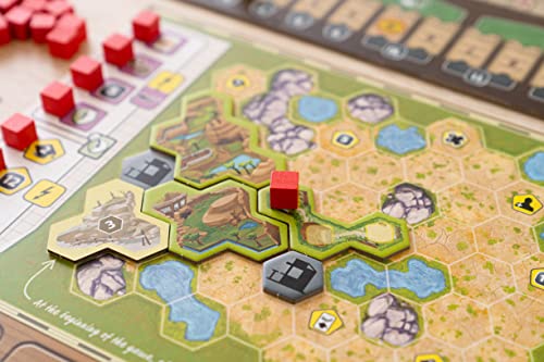 Capstone Games Ark Nova Zoo Management Strategy Board Game for 1-4 Players | Card Drafting, Zoo Building, Hand Management Game with High Replayability - style: Ark Nova
