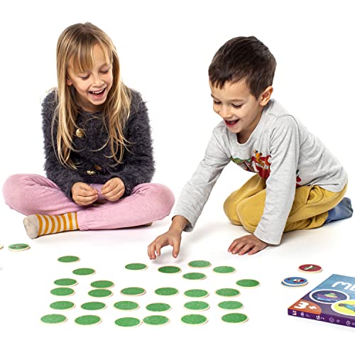 Montessori-Inspired Wooden Matching Game for Toddlers 2-4 Years - Things that Go - Durable, Scratch-Resistant 36 Card Set, Includes Carry Bag - Memory Game for Toddlers 2-4 Years - Means of Transport - size: Things That Go 36 cards