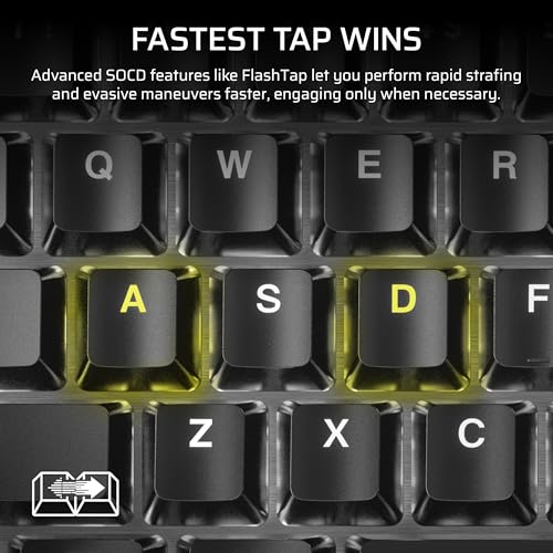 Corsair K70 CORE TKL RGB Tenkeyless Mechanical Wired Gaming Keyboard – Pre-Lubed MLX Red v2 Linear Switches, SOCD, ABS Double-Shot Keycaps, Sound Dampening, 1000Hz Polling, QWERTY NA – Black - style: Wired