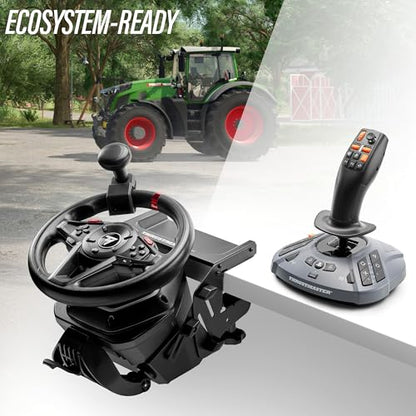 Thrustmaster SimTask FarmStick 3-Axis Farming Joystick - PS5 & PC | Plug and play for FS25, 33 programable inputs, thumbwheel, mini-stick, triggers, rocker switches, H.E.A.R.T sensors - style: Farmstick | Playstation