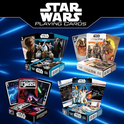 Aquarius Star Wars Villains Playing Cards - Deck of Cards Star Wars Fans - Unique Card Designs, Gift & Merchandise for All Ages - style: Dark Side Villains