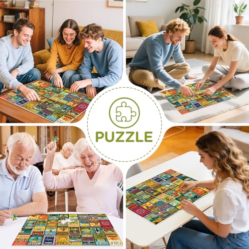 500 Piece Puzzle for Adult,Crazy State Laws Jigsaw Puzzle for Adult Senior,Unique Large Piece Puzzle with HD Print & Poster,nterlock Perfectly Frameable,Challenging Family Game Great Gifts,20.5 x 15In - color: Email