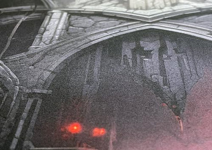 The Gaming Mat Company Single Player MTG Playmat & Mouse Pad – 28" x 14" Dungeon Gaming Mouse Pad Compatible with Magic: The Gathering playmats, MTG Cards, TCG Gaming mat - color: Dungeon
