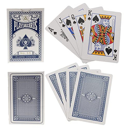 WE Games Double 6 Dominoes Combo Set - 12-in-1 Travel Games for Families and Adults - Dice & Poker Games (Pack of 2) - size: 2.0 x 0.5 x 6.75 in. (Pack of 2)