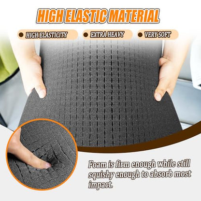Pick Apart Foam Insert- 3 PCS and Foam Pads- 3 PCS Pluck Pre Cubed Insert Pre Separated Cube Sheet with Bottom Use for Interlocking Cases Tool Box Board Storage Drawer Pad- 12in*12in - style: 12IN*12IN/6PCS