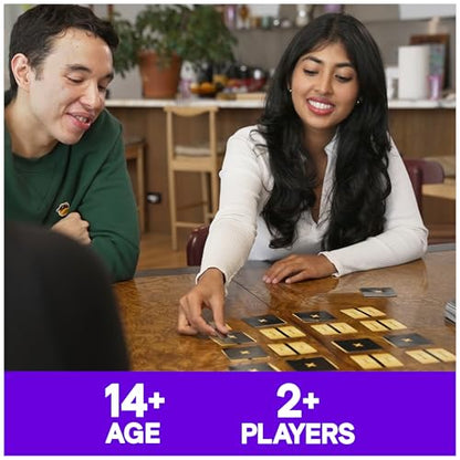 Spin Master Games Hard to Get Party Game | Hilarious Party Game of Funny Clues, Work Together To Find The Secret Word, For 2-10 Players, Ages 14 & Up - style: Hard to Get - Party Game