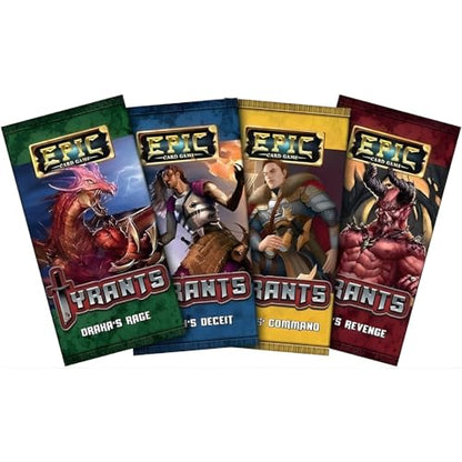 WISE WIZARD GAMES, Epic Card Game Bundle: Base Set, Guardians of Gowana, Duels Boxed Sets Plus 4 Lost Tribe Card Packs, 4 Pantheon Packs, 4 Tyrants, 4 Uprising (19 Items)