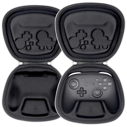 Carrying Case Compatible with Nintendo Switch 2 Pro Controller, Buttons & Joysticks Full Protection, Hard Shell Original Switch Controller Travel Storage Case, Black - color: Black Special Edition